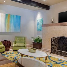 Lobby Fireplace